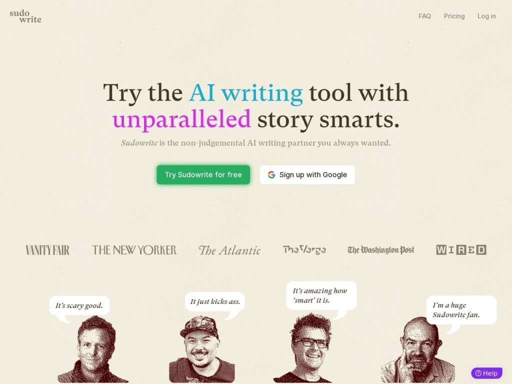 Sudowrite官网入口|Sudowrite在线使用|Sudowrite官方网页版网址 Sudowrite官网入口|Sudowrite在线使用|Sudowrite官方网页版网址