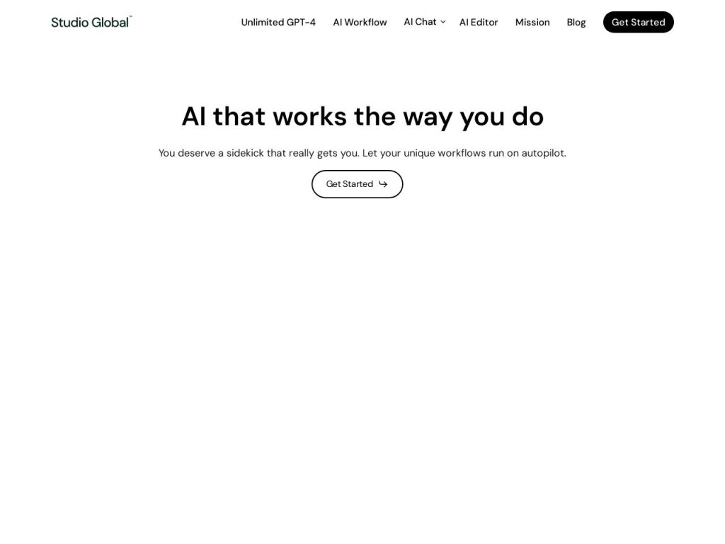 Studio Global官网入口|Studio Global在线使用|Studio Global官方网页版网址 Studio Global官网入口|Studio Global在线使用|Studio Global官方网页版网址