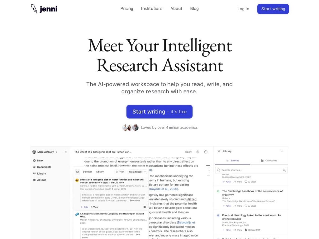 Jenni AI官网入口|Jenni AI在线使用|Jenni AI官方网页版网址 Jenni AI官网入口|Jenni AI在线使用|Jenni AI官方网页版网址