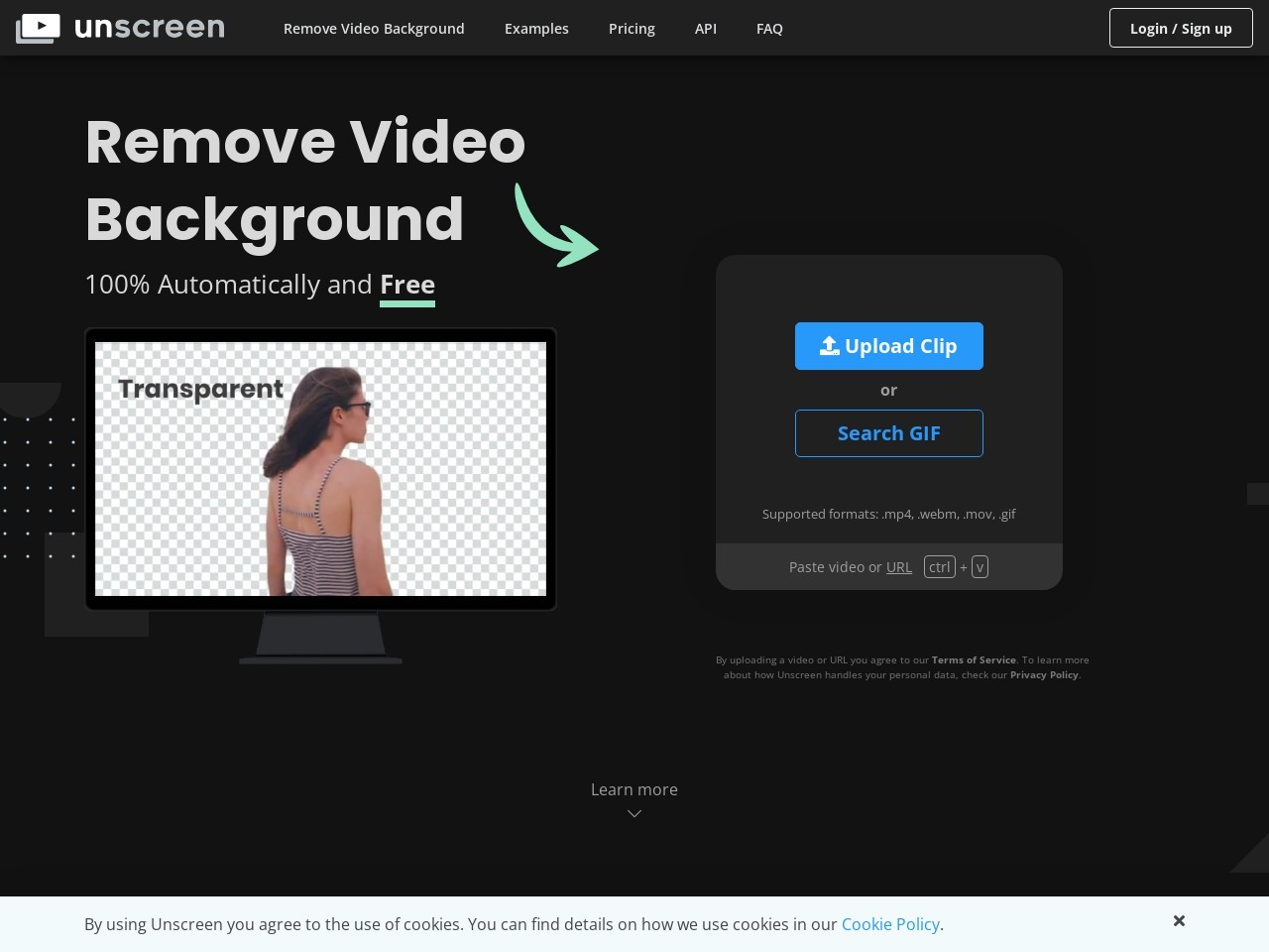 Unscreen官网入口|Unscreen在线使用|Unscreen官方网页版网址-小石头