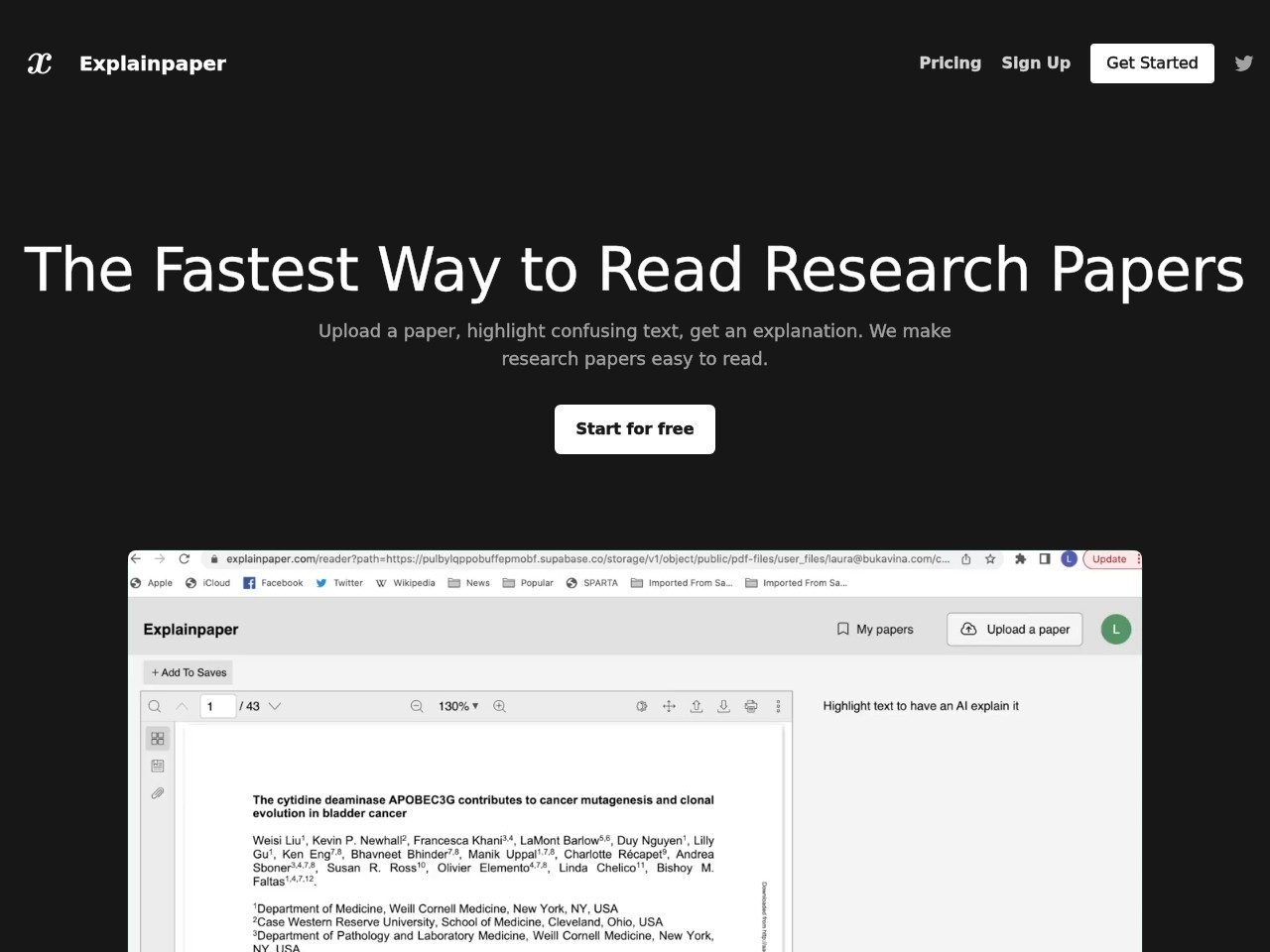 Explainpaper官网入口|Explainpaper在线使用|Explainpaper官方网页版网址-小石头