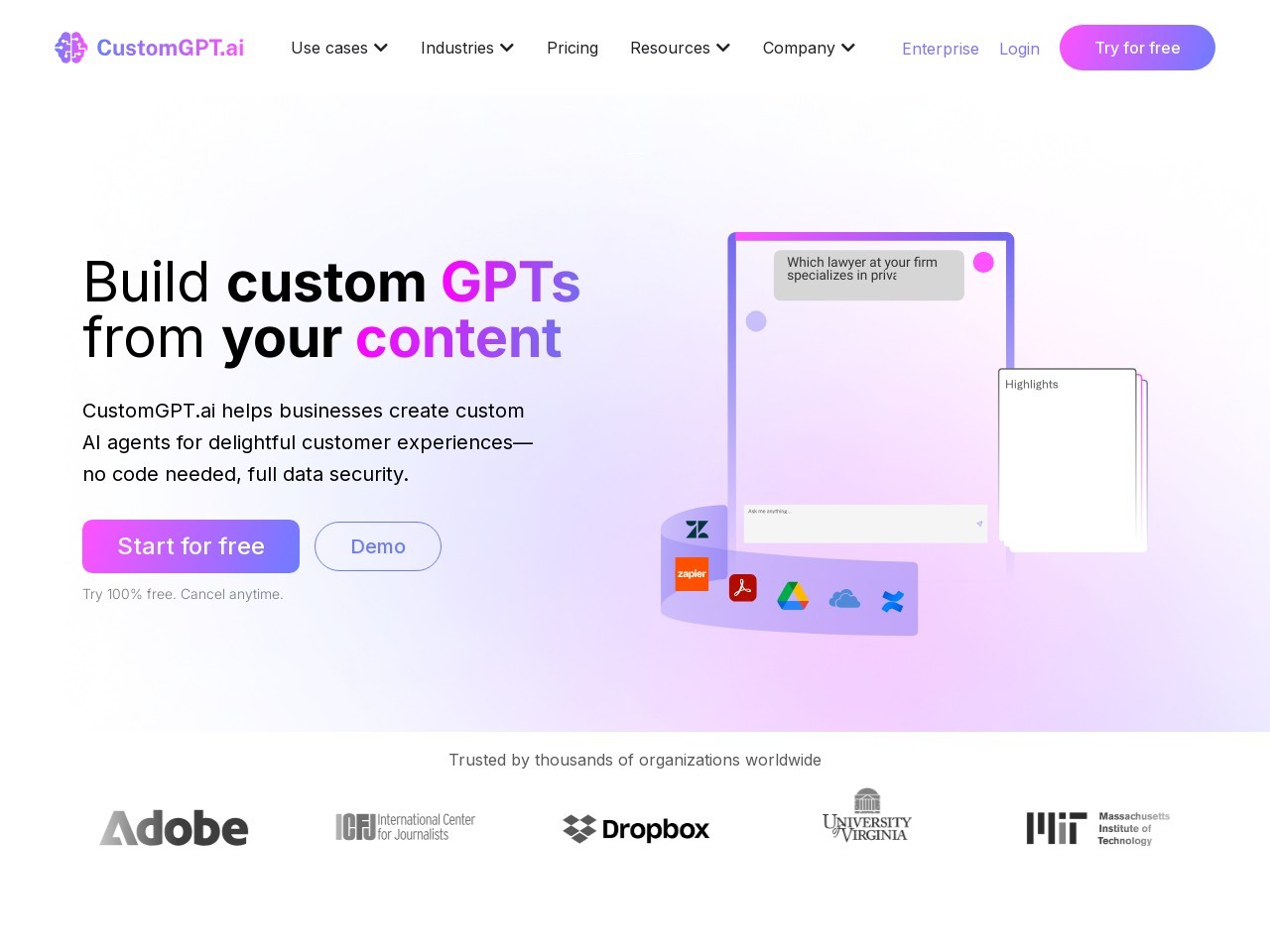 CustomGPT官网入口|CustomGPT在线使用|CustomGPT官方网页版网址-小石头