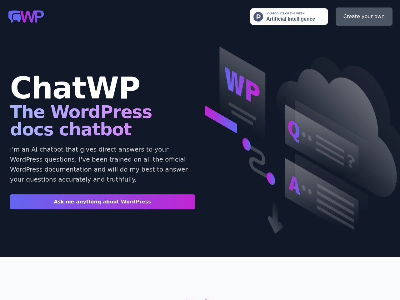 ChatWP官网入口|ChatWP在线使用|ChatWP官方网页版网址-小石头